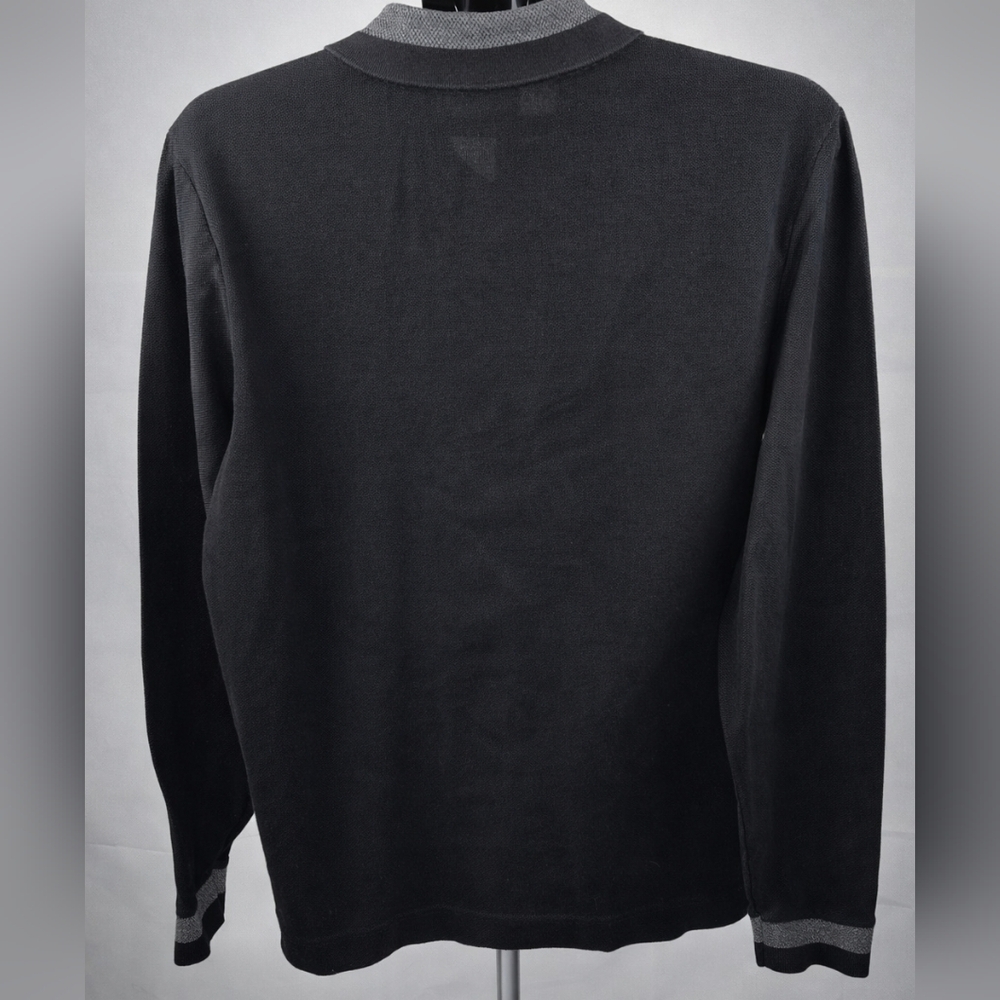 Lacoste 100% Cotton Preppy Elevated Basic Long Sl… - image 3